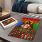 Personalized Eritrea Jesus Christmas Puzzle Camel Emblem Ugly Pattern Festive Holiday