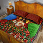 Personalized Eritrea Jesus Christmas Quilt Bed Set Camel Emblem Ugly Pattern Festive Holiday