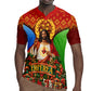 Personalized Eritrea Jesus Christmas Rugby Jersey Camel Emblem Ugly Pattern Festive Holiday