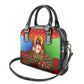 Personalized Eritrea Jesus Christmas Shoulder Handbag Camel Emblem Ugly Pattern Festive Holiday