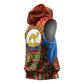 Personalized Eritrea Jesus Christmas Sleeveless Hoodie Camel Emblem Ugly Pattern Festive Holiday