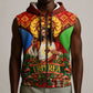 Personalized Eritrea Jesus Christmas Sleeveless Zip Hoodie Camel Emblem Ugly Pattern Festive Holiday