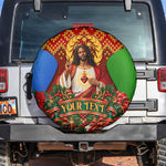 Personalized Eritrea Jesus Christmas Spare Tire Cover Camel Emblem Ugly Pattern Festive Holiday
