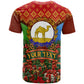 Personalized Eritrea Jesus Christmas T shirt Camel Emblem Ugly Pattern Festive Holiday