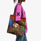Personalized Eritrea Jesus Christmas Tote Bag Camel Emblem Ugly Pattern Festive Holiday