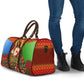 Personalized Eritrea Jesus Christmas Travel Bag Camel Emblem Ugly Pattern Festive Holiday