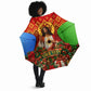 Personalized Eritrea Jesus Christmas Umbrella Camel Emblem Ugly Pattern Festive Holiday