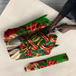 Personalized Eritrea Jesus Christmas Umbrella Camel Emblem Ugly Pattern Festive Holiday