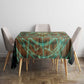 Horus Eye of Ra Tablecloth Golden Falcon Ancient Egyptian Symbol in Futuristic