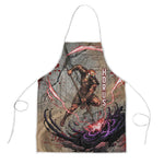 Horus Behdety Warrior Apron with Falcon Mask and Spear Ancient Egyptian Combat