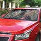 Horus Behdety Warrior Auto Sun Shade with Falcon Mask and Spear Ancient Egyptian Combat