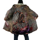 Horus Behdety Warrior Cloak with Falcon Mask and Spear Ancient Egyptian Combat
