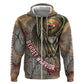 Horus Behdety Warrior Hoodie with Falcon Mask and Spear Ancient Egyptian Combat