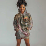Horus Behdety Warrior Hoodie Dress with Falcon Mask and Spear Ancient Egyptian Combat