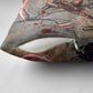 Horus Behdety Warrior Pillow Cover with Falcon Mask and Spear Ancient Egyptian Combat