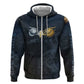 Heru-Ur Falcon Eyes Hoodie Solar Disk Ancient Egyptian Mythology in Dark Stone