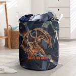 Heru-Ur Laundry Basket Flaming Wings and Sword Ancient Egyptian Warrior