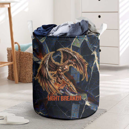 Heru-Ur Laundry Basket Flaming Wings and Sword Ancient Egyptian Warrior