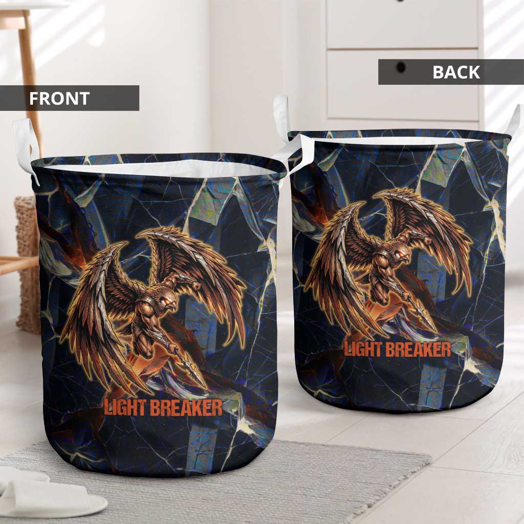 Heru-Ur Laundry Basket Flaming Wings and Sword Ancient Egyptian Warrior