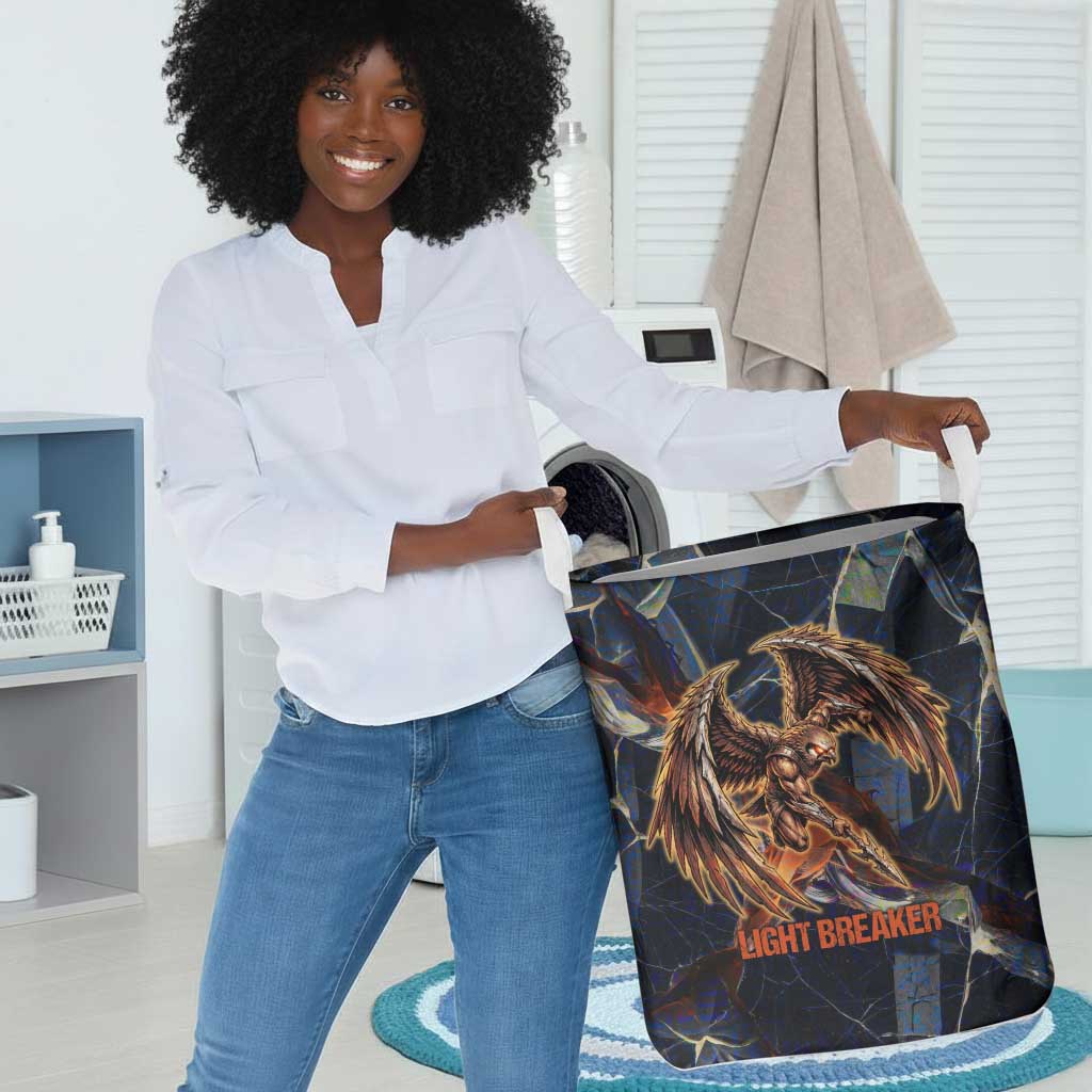 Heru-Ur Laundry Basket Flaming Wings and Sword Ancient Egyptian Warrior