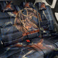 Heru-Ur Back Car Seat Cover Flaming Wings and Sword Ancient Egyptian Warrior