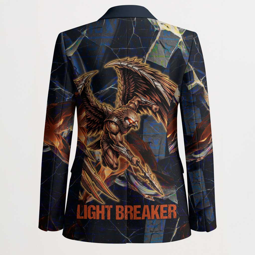 Heru-Ur Blazer Flaming Wings and Sword Ancient Egyptian Warrior
