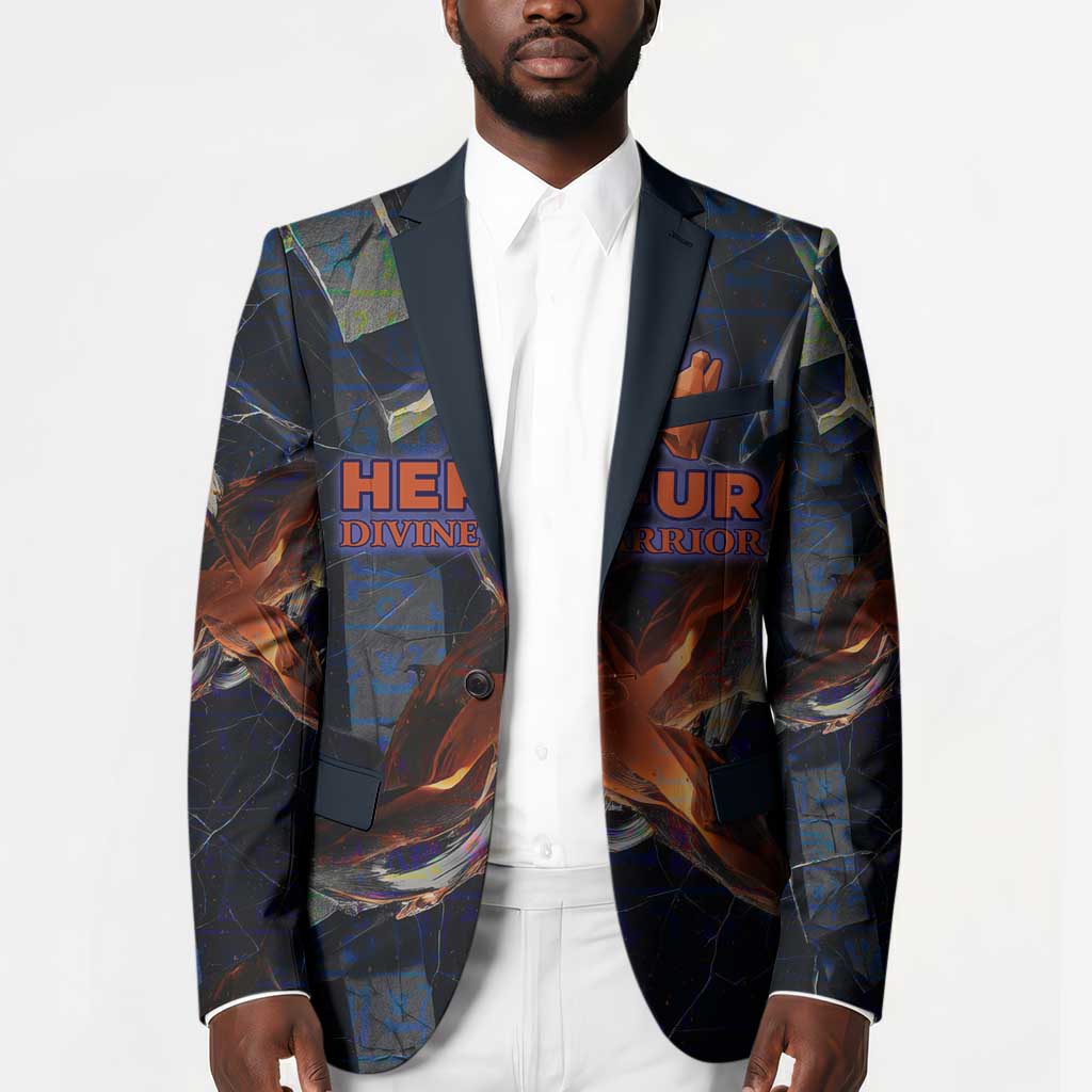 Heru-Ur Blazer Flaming Wings and Sword Ancient Egyptian Warrior
