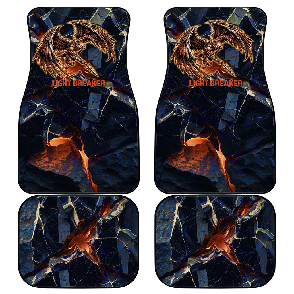 Heru-Ur Car Mats Flaming Wings and Sword Ancient Egyptian Warrior