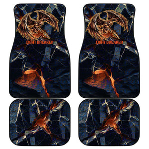 Heru-Ur Car Mats Flaming Wings and Sword Ancient Egyptian Warrior