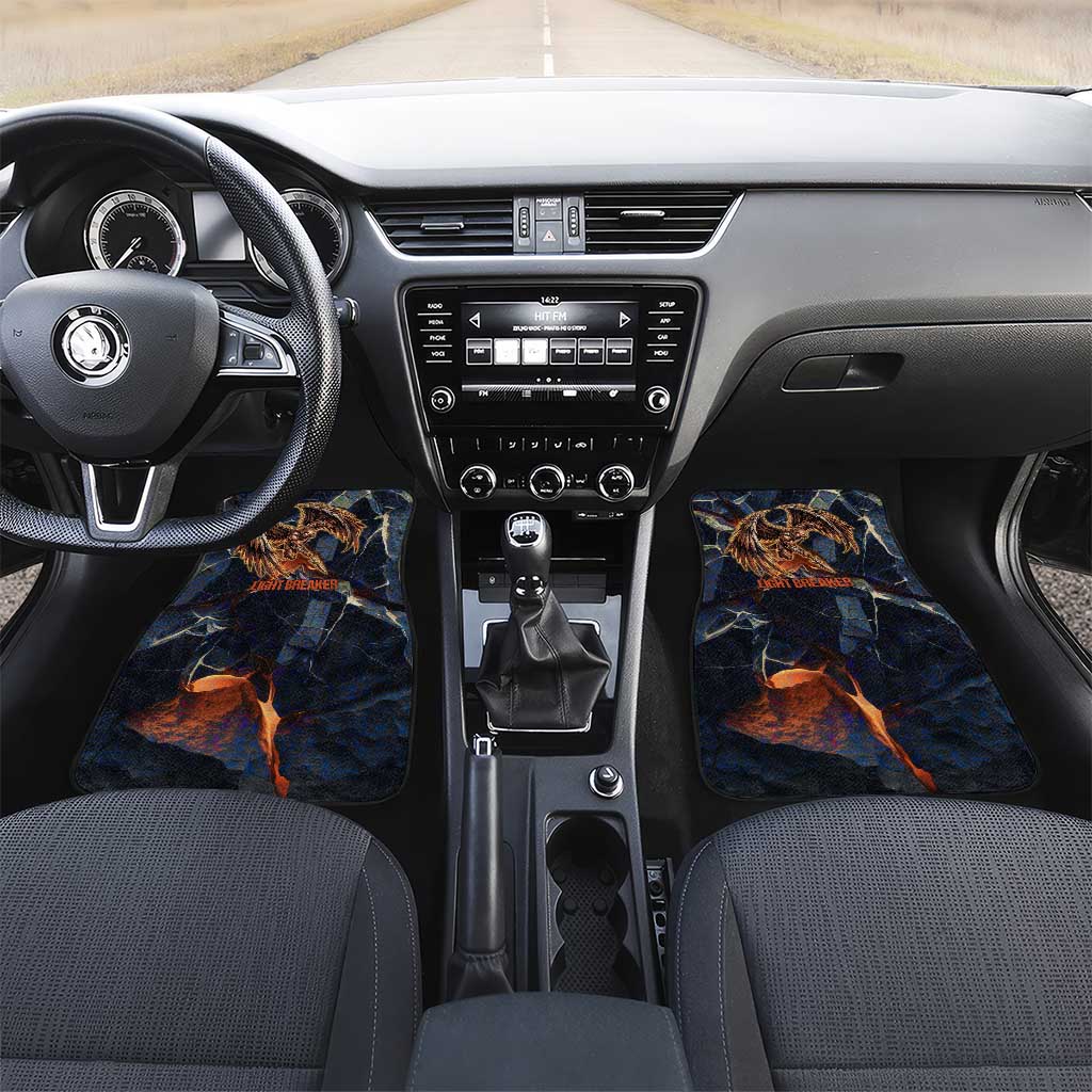 Heru-Ur Car Mats Flaming Wings and Sword Ancient Egyptian Warrior
