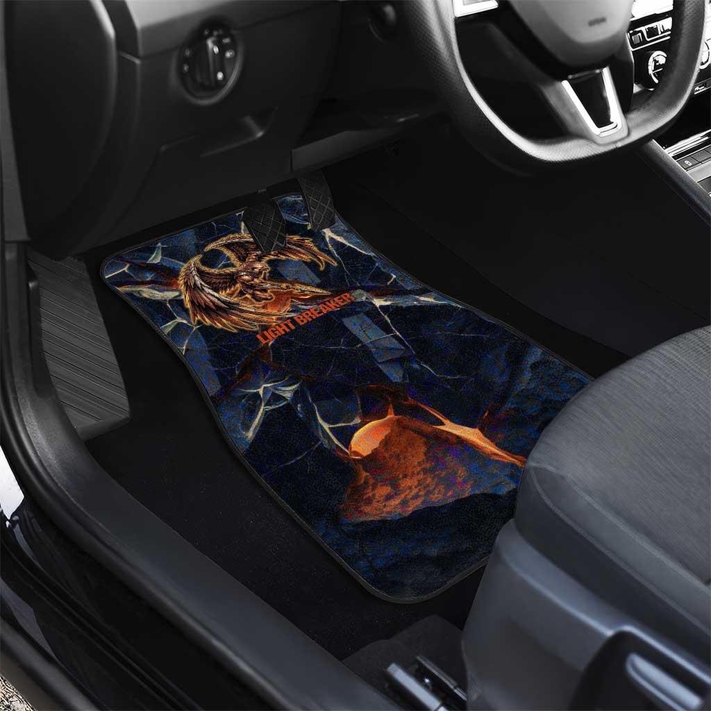 Heru-Ur Car Mats Flaming Wings and Sword Ancient Egyptian Warrior