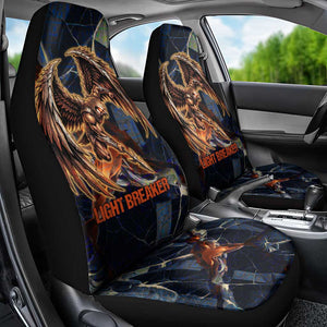 Heru-Ur Car Seat Cover Flaming Wings and Sword Ancient Egyptian Warrior