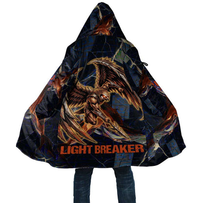 Heru-Ur Cloak Flaming Wings and Sword Ancient Egyptian Warrior