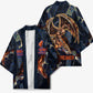Heru-Ur Kimono Flaming Wings and Sword Ancient Egyptian Warrior