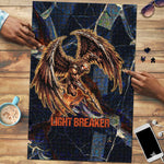 Heru-Ur Puzzle Flaming Wings and Sword Ancient Egyptian Warrior