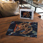 Heru-Ur Puzzle Flaming Wings and Sword Ancient Egyptian Warrior