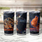 Heru-Ur Tumbler Cup Flaming Wings and Sword Ancient Egyptian Warrior