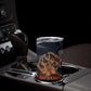 Heru-Ur Tumbler Cup Flaming Wings and Sword Ancient Egyptian Warrior
