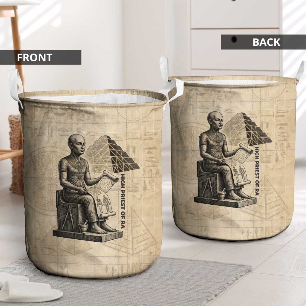 Imhotep Laundry Basket Pyramid Blueprints Ancient Egyptian Architecture and Priest