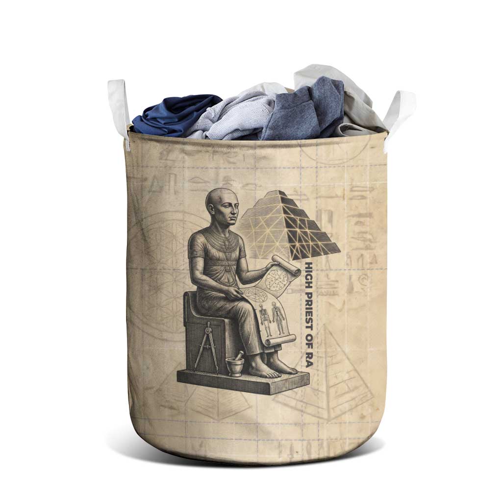 Imhotep Laundry Basket Pyramid Blueprints Ancient Egyptian Architecture and Priest