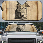Imhotep Auto Sun Shade Pyramid Blueprints Ancient Egyptian Architecture and Priest