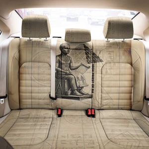Imhotep Back Car Seat Cover Pyramid Blueprints Ancient Egyptian Architecture and Priest