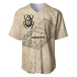 Imhotep Baseball Jersey Pyramid Blueprints Ancient Egyptian Architecture and Priest