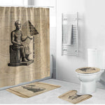 Imhotep Bathroom Set Pyramid Blueprints Ancient Egyptian Architecture and Priest