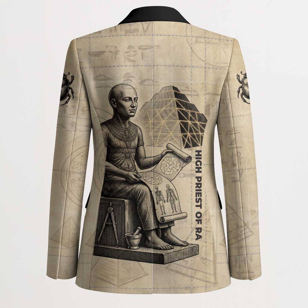 Imhotep Blazer Pyramid Blueprints Ancient Egyptian Architecture and Priest