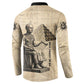 Imhotep Button Sweatshirt Pyramid Blueprints Ancient Egyptian Architecture and Priest