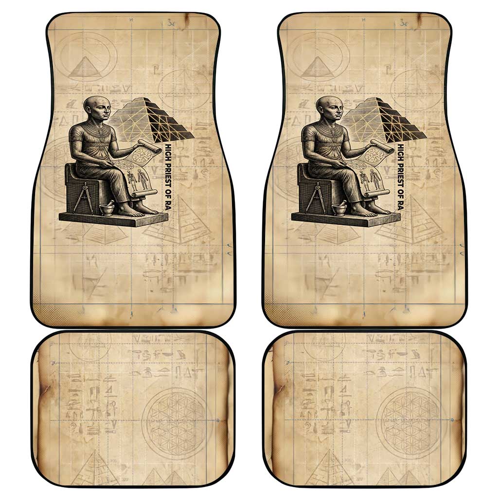 Imhotep Car Mats Pyramid Blueprints Ancient Egyptian Architecture and Priest