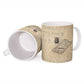 Imhotep Ceramic Mug Pyramid Blueprints Ancient Egyptian Architecture and Priest