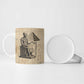 Imhotep Ceramic Mug Pyramid Blueprints Ancient Egyptian Architecture and Priest