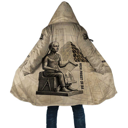 Imhotep Cloak Pyramid Blueprints Ancient Egyptian Architecture and Priest
